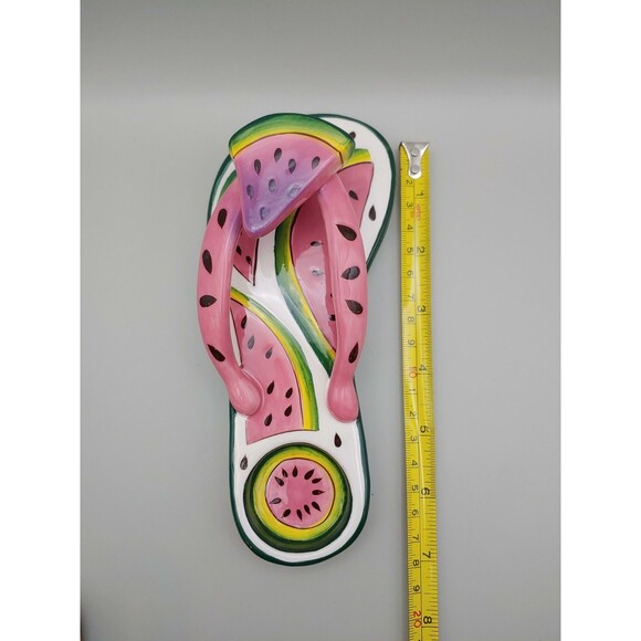 Diane's Happy Toes What a Melon Flip Flop Candle Holder - Picture 4 of 4